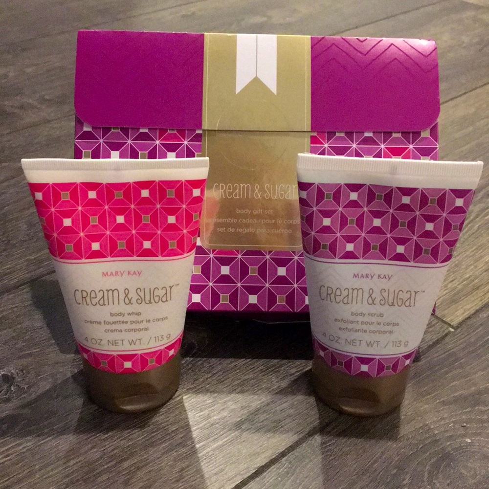 New! Mary Kay Cream & Sugar Body Gift Set